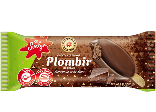 ICE CREAM STICK PLOMBIR MILK CHOCOLATE 25/95ML SVALIA N3835/375764