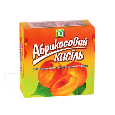 KISSEL W/APRICOT AND APPLE JUICE 28/180GR ZOLOTE ZERNO N447 / 544