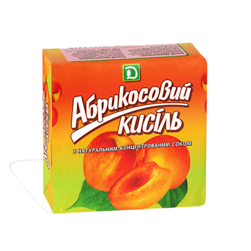 KISSEL W/APRICOT AND APPLE JUICE 28/180GR ZOLOTE ZERNO N447 / 544