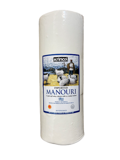 FETA CHEESE MANOURI LOOSE 4/18LB KRINOS
