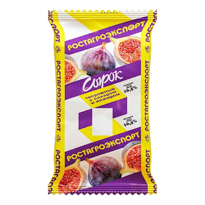 CHEESE MASSA SIROK W/FIG 16.5% 8/90GR ROSTAGROEXPORT N1233