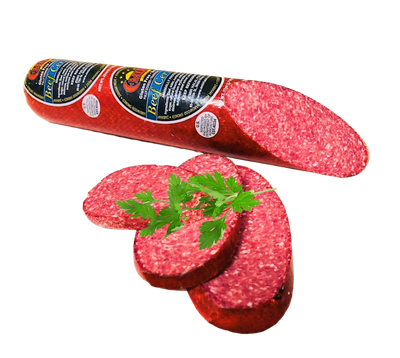 BEEF CERVELAT LONG 16/1.6LB EMIR HALAL BY LB N5912