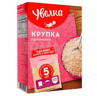 BUCKWHEAT CRUSHED KRUPKA 6/(5X80GR) UVELKA N169/N149/916