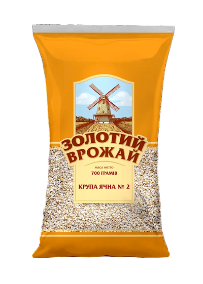 BARLEY GROATS #2 20/700GR ZOLOTIY VROZHAY UKRAINE N6081