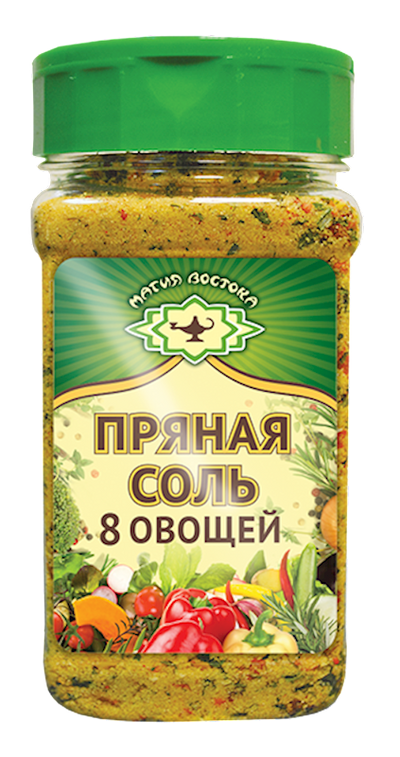 SALT 8 VEGETABLES 6/400GR MAGIYA VOSTOKA N34822