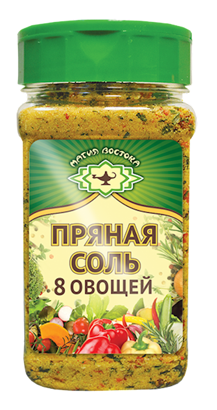 SALT 8 VEGETABLES 6/400GR MAGIYA VOSTOKA N34822