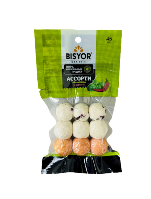 BIO KURT ASSORTED CLASSIC, BASIL AND CHILI BISYOR 30/45GR UZBEKISTAN