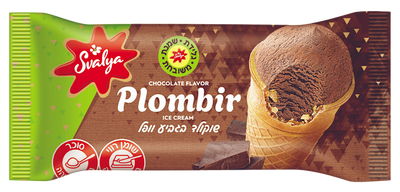 ICE CREAM PLOMBIR CHOCOLATE 42/120ML SVALIA N3837/375637
