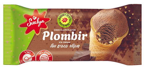 ICE CREAM PLOMBIR CHOCOLATE 42/120ML SVALIA N3837/375637