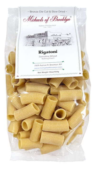 PASTA RIGATONI 12/16OZ MICHAELS OF BROOKLYN N5002