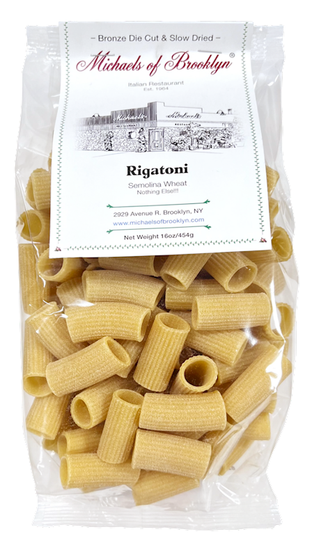 PASTA RIGATONI 12/16OZ MICHAELS OF BROOKLYN N5002
