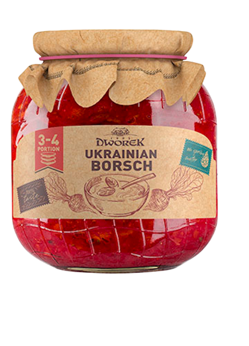 SOUP BORSCH UKRAINIAN 8/720ML DWOREK POLAND