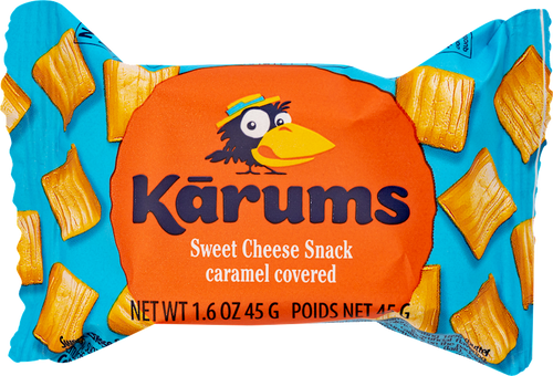 CHEESE BAR CARAMEL GLAZED 20/45GR KARUMS N51251