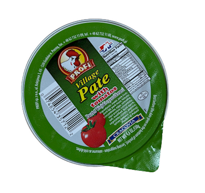 PATE VILLAGE W/TOMATOES 12/130GR PROFI N061G/112(6)