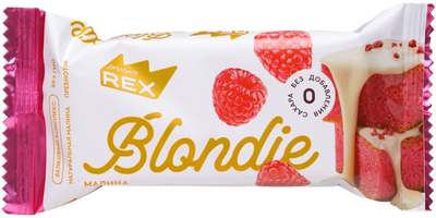 CAKE PROTEIN BLONDIE W/RASPBERRY 12/50GR PROTEIN REX