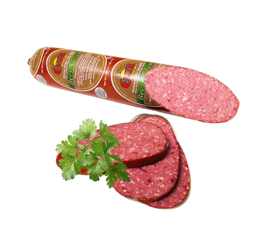 BEEF SMOKED HARD SALAMI LONG 16/1.5LB EMIR HALAL BY LB