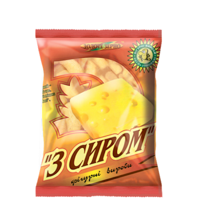 CORN SNACK W/CHEESE 60/50GR ZOLOTE ZERNO N105