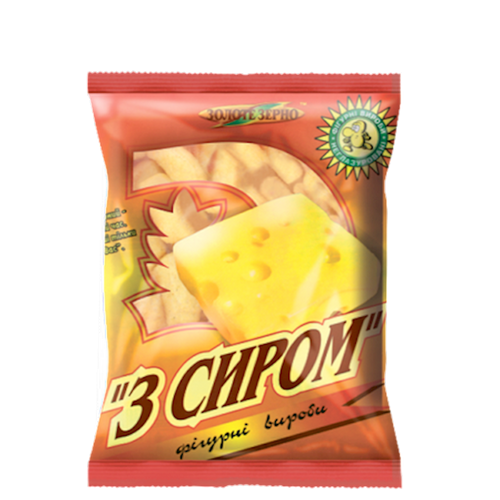 CORN SNACK W/CHEESE 60/50GR ZOLOTE ZERNO N105
