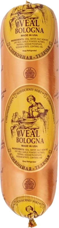 BOLOGNA VEAL SLIVOCHNAYA WIDE 3/24LB N91638
