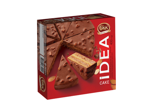 CAKE IDEA W/ALMONDS 6/400GR BKK UKRAINE N4819