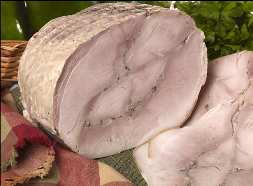 BUZHENINA HAM PRESSED FRESH W/SEASONONG 7/50LB GALICJA  N0354W