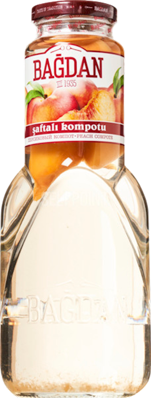 COMPOTE PEACH 8/1L BAGDAN AZERBAIJAN N51129/7 4760026805008 / 4760157150732