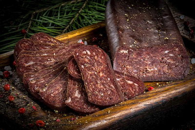 BEEF SUDJUK FLAT SHORT 1/0.5LB GS DELI NGS99-SH/90453