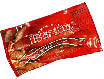 KELBASA GYULAI HOT 1/0.75 LB BENDE N91900 PRE-ORDER ONLY