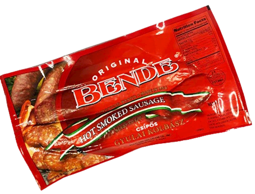 KELBASA GYULAI HOT 1/0.75 LB BENDE N91900 PRE-ORDER ONLY