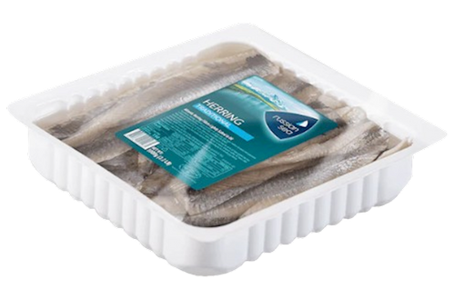 HERRING FILLETS TRADITIONAL ATLANTIC LIGHTLY SALTED IN OIL 3/1000GR RUSSKOE MORE N3297