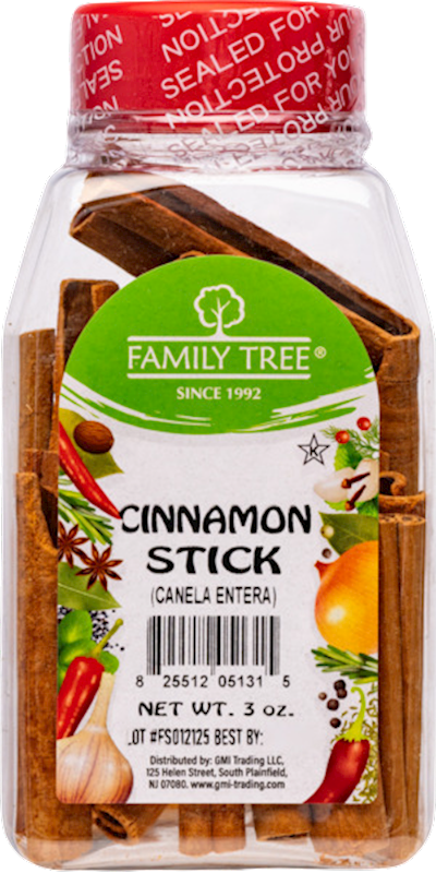 CINNAMON STICKS 12/3OZ FAMILY TREE