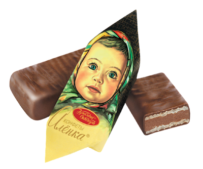 CANDIES LOOSE ALENKA 1/11LB KRASNIY OKTYABR