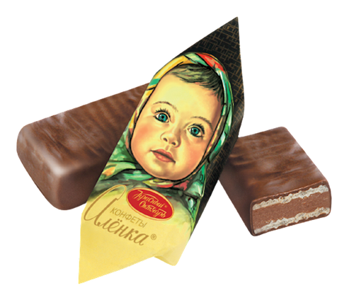 CANDIES LOOSE ALENKA 1/11LB KRASNIY OKTYABR