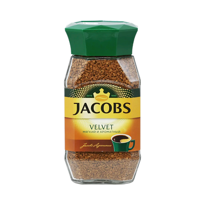 COFFEE INSTANT JACOBS VELVET 6/190GR RUSSIA N1040