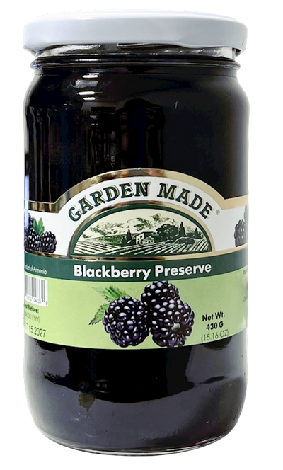 PRESERVE BLACKBERRY 12/430GR GARDEN MADE N33