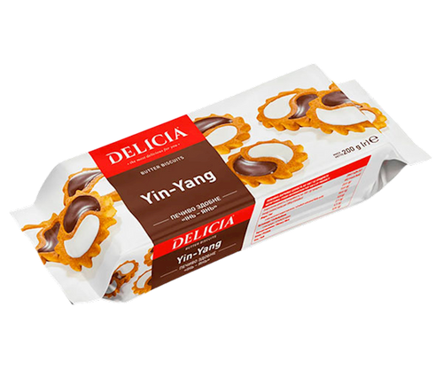 BISCUITS BUTTER YIN-YANG 12/200GR DELICIA