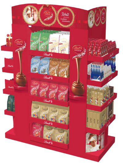 SHIPPER CHOCOLATE HOLIDAY EDITION 1/388PC LINDT N10004850