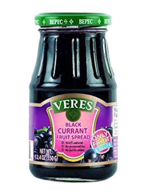 BLACK CURRANT W/SUGAR 12/350GR VERES UKRAINE