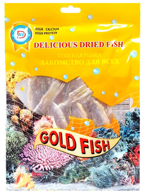 DRY FISH BIGEYE (GOLD) VACUUM PACKED 10/90GR AV DELICIOUS N AV107(6)