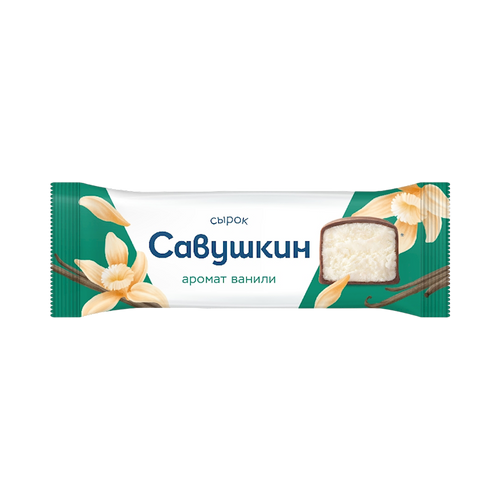 CHEESE BAR VANILLA GLAZED 18/40GR SAVUSHKIN PRODUCT N2852