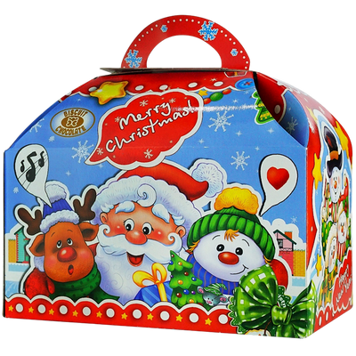 XMAS GIFT BOX NEW YEAR'S MIRACLE 6/450GR BISCUIT CHOCOLATE