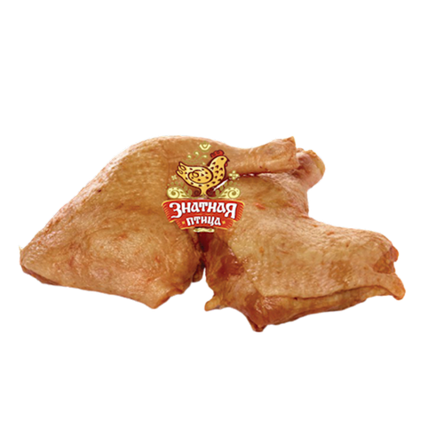 CHICKEN LEGS QUARTERS SMOKED 1/1.4LB ZNATNAYA PTICA NIQ5/90466