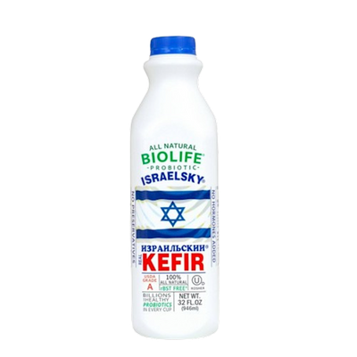 KEFIR ISRAELSKIY W/PROBIOTIC 12/946ML BIOLIFE