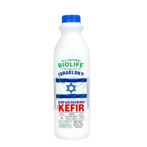 KEFIR ISRAELSKIY W/PROBIOTIC 12/946ML BIOLIFE