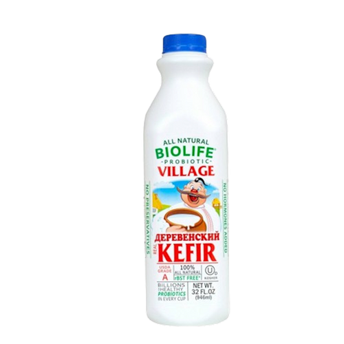 KEFIR VILLAGE W/PROBIOTIC 12/946ML BIOLIFE