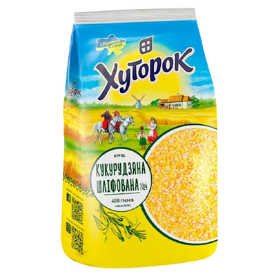 CORN GROATS 20/800GR HUTOROK UKRAINE 4823127306413
