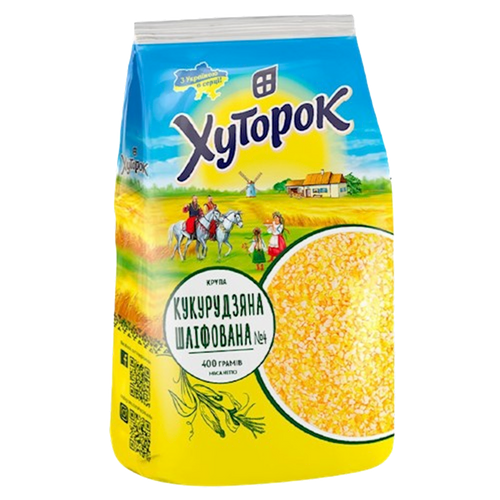 CORN GROATS 20/800GR HUTOROK UKRAINE 4823127306413