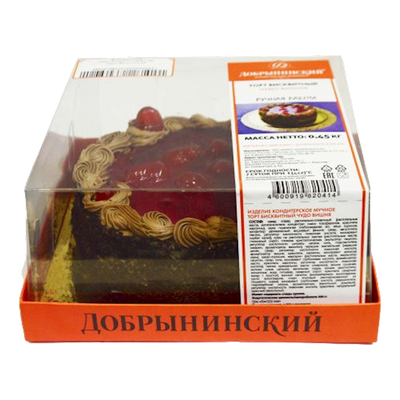 CAKE MIRACLE CHERRY 12/450GR DOBRYNINSKIY N0414