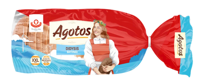 BREAD WHEAT LOAF AGOTOS 3/500GR LITHUANIA N226625