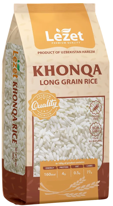 RICE KHONQA LONG GRAIN 4/15LB LEZET